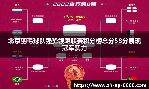 北京羽毛球队强势领跑联赛积分榜总分58分展现冠军实力